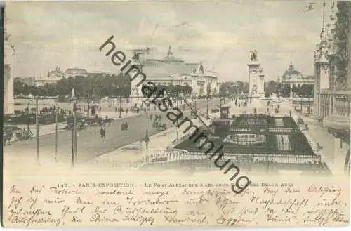 Paris - Les deux Palais des Beaux-Arts - Exposition Universelle 1900