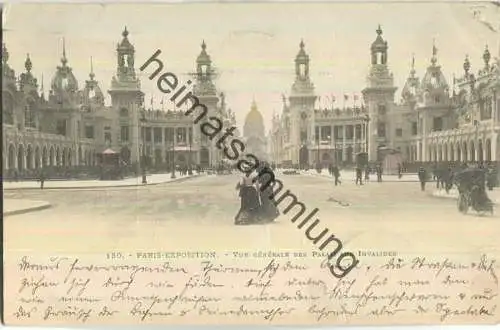 Paris - Palais des Invalides - Exposition Universelle 1900
