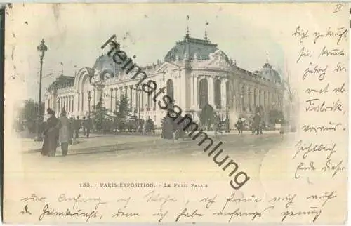 Paris - Le Petit Palais - Exposition Universelle 1900