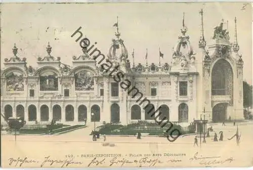 Paris - Palais des Arts Decoratifs - Exposition Universelle 1900