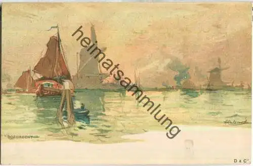 Dordrecht - signiert H. Lassiers - Verlag D & Cie ca. 1895