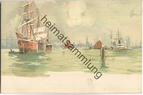 Amsterdam - signiert H. Lassiers - Verlag D & Cie ca. 1895