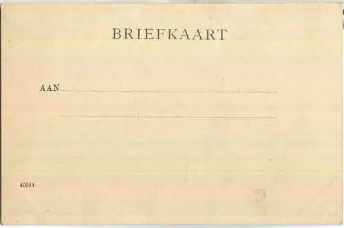 Amsterdam - Dam en Beurs - Pferdestrassenbahn - keine Verlagsangabe ca. 1895