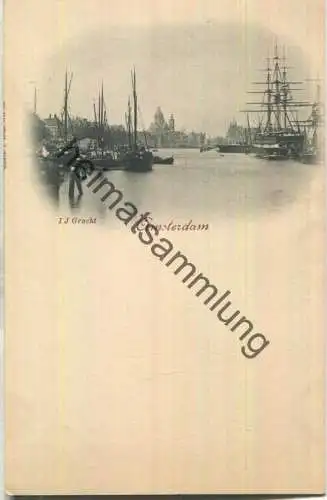 Amsterdam - I J Gracht - Verlag Römmler & Jonas Dresden ca. 1895