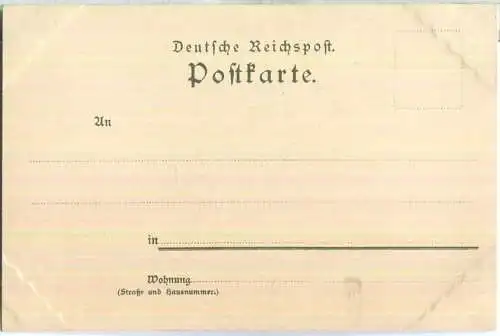 Lübeck - Holstentor - Künstlerkarte Kley - Verlag J. Velten Karlsruhe ca. 1900