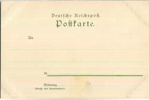 Lübeck - Künstlerkarte Kley - Verlag J. Velten Karlsruhe ca. 1900