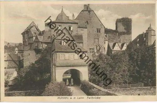 Runkel - Fallbrücke - Verlag Ludwig Arnold Runkel