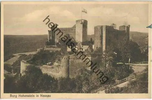 Burg Hohenstein in Nassau - Verlag R. Konrady Wiesbaden