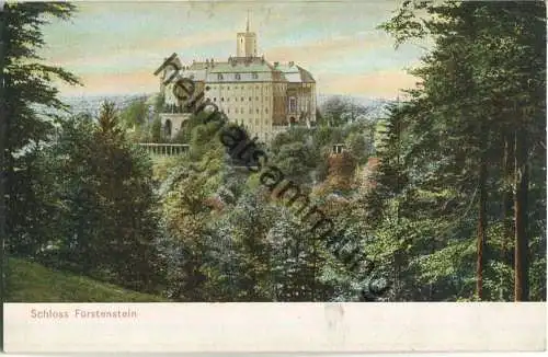 Schloss Fürstenstein - Zamek Ksiaz - Verlag C. Schwager Dresden