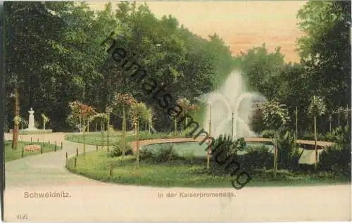 Swidnica - Schweidnitz - Kaiserpromenade - Verlag Reinicke & Rubin Magdeburg ca. 1900