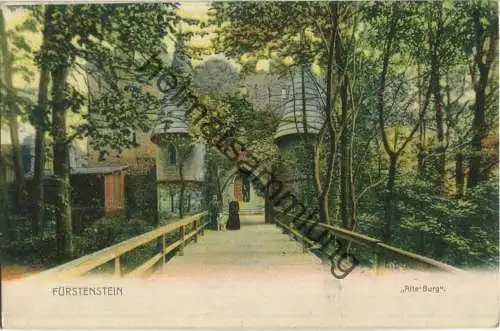 Zamek Ksiaz - Fürstenstein - Alte Burg - Verlag A. Torzewski Salzbrunn ca. 1900