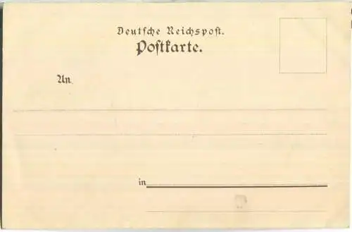 Teutoburgerwald - Herrmanns-Denkmal - Externsteine - Lithographie - Verlag Gebr. Künzli Zürich ca. 1895