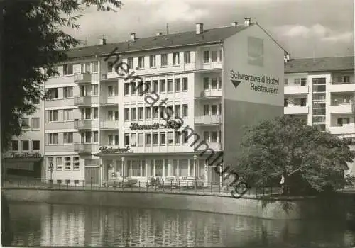 Pforzheim - Schwarzwald-Hotel Inhaber Viktor Bossert - Foto-AK Grossformat