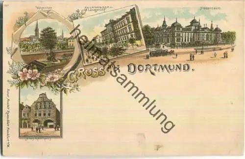 Dortmund - Femlinde - Fredenbaum - Pferdestrassenbahn - Verlag Rosenblatt Frankfurt