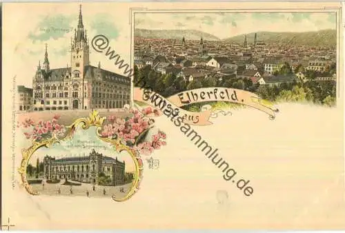 Elberfeld - Stadthalle auf dem Johannisberg - Verlag Heinrich Schneider