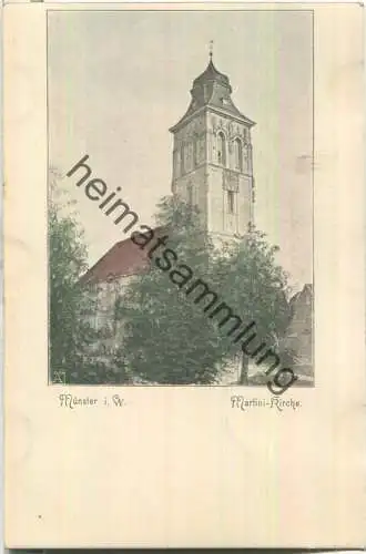 Münster - Martini-Kirche - Verlag Dr A Co - ca. 1895