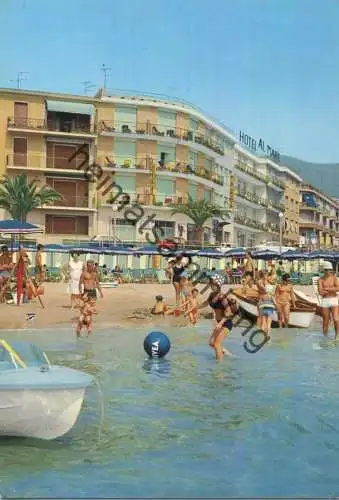 Alassio - Hotel al Mare - AK Grossformat (G62039) gel. 1976