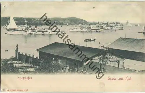 Kiel - Kriegshafen - Verlag Carl Reese Kiel ca. 1900