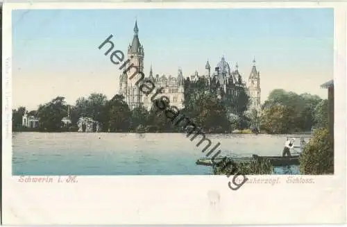 Schwerin - Schloss - Verlag Otto Vieweg Schwerin ca. 1900