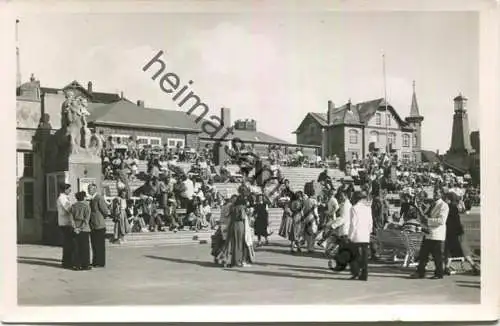 Westerland auf Sylt - Promenade - Foto-AK - Verlag Schöning & Co. Lübeck gel. 1958