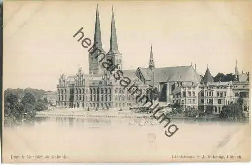 Lübeck - Dom - Museum - Verlag J. Nöhring Lübeck ca. 1900