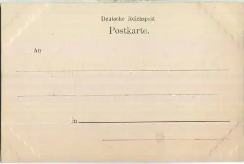 Lübeck - Postgebäude - Verlag J. Nöhring Lübeck ca. 1900