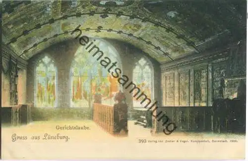 Lüneburg - Gerichtslaube - Verlag Zedler & Vogel Darmstadt 1900