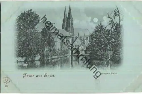 Soest - Grosser Teich - Verlag H. M. 580 ca. 1895