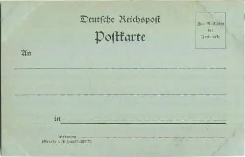 Hermannsdenkmal - Verlag R. Lederbogen Halberstadt ca. 1895