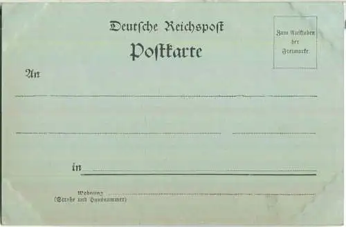 Porta Westfalica - Denkmal Wilhelm des Grossen - Verlag R. Lederbogen Halberstadt ca. 1895