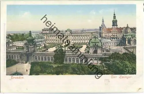 Dresden - Zwinger - Verlag Hermann Poy Dresden