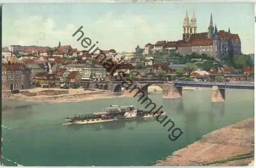 Dresden - Verlag Max Mauermann Meissen - Bahnpost Radebeul Radeburg Zug 5122