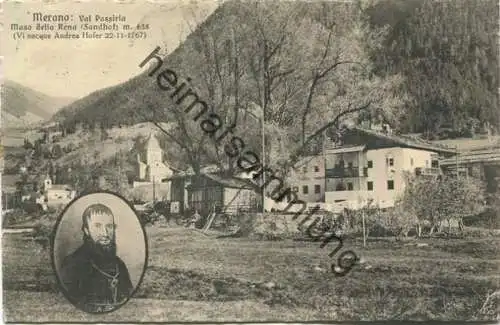 Merano - Val Passiria - Maso della Rena - Sandhof - Vi nacque Andrea Hofer gel. 1937