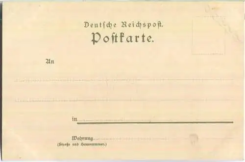 Dresden - Königlicher Stallhof - signiert H. W. - Künstlerkarte - Verlag Gebr. Krauss Karlsruhe