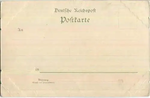 Leipzig - Pleissenburg - Verlag Bruno Bürger Leipzig-Reudnitz ca. 1895