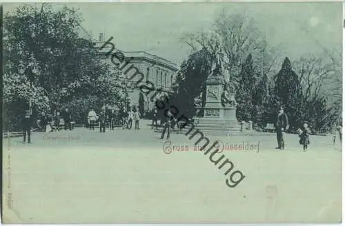 Düsseldorf - Cornelius-Platz - Verlag Römmler & Jonas Dresden