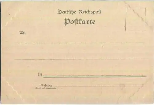 Coblenz - Schloss - Castorkirche - Verlag Louis Glaser Leipzig ca. 1895