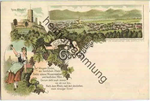 Godesberg - Verlag Carl Garte Leipzig ca. 1895