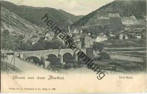 Rech - Ahrtal - Verlag A. Dreesbach & Co Köln ca. 1895