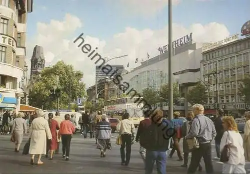 Berlin - Kurfürstendamm - AK Grossformat - Verlag Kunst und Bild Berlin