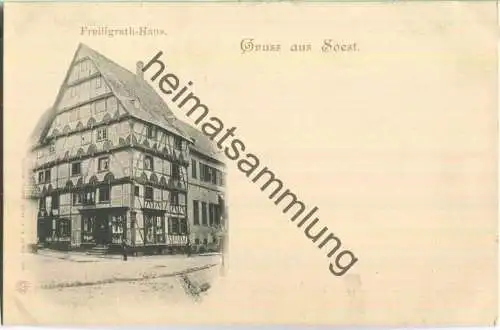 Soest - Freiligrath-Haus - Verlag Raven Nachf. Münster