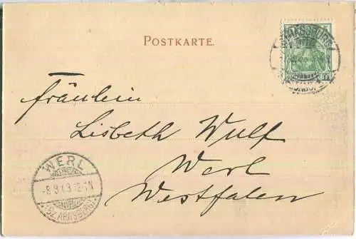 Strasbourg - Strassburg - Kaiserpalast - Verlag Dr. Trenkler & Co Leipzig