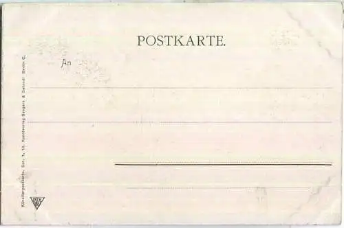 Berlin - Friedrichstrasse-Passage - Panopticum - Künstlerkarte A. Heide - Verlag Seegers & Sehrndt Berlin ca. 1900