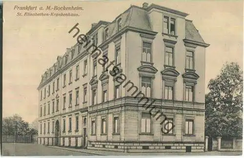 Frankfurt am Main Bockenheim - St. Elisabethen-Krankenhaus