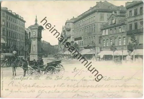 Frankfurt - Die Zeil - Verlag Edm. von König Heidelberg