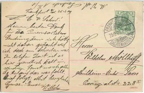 Frankfurt am Main - Rathaus - Verlag Dr. Trenkler Co. Leipzig 1908