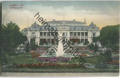 Frankfurt - Palmengarten - Verlag L. Klement Frankfurt 1907