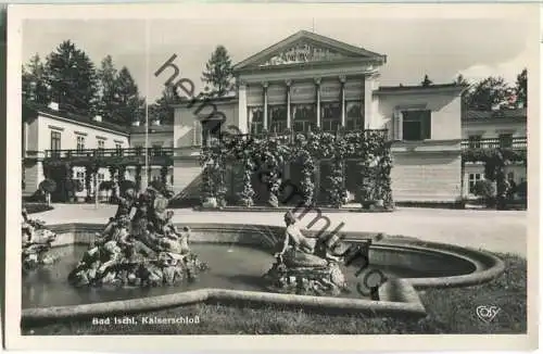 Bad Ischl - Kaiserschloss - Foto-Ansichtskarte - Cosy-Verlag Salzburg