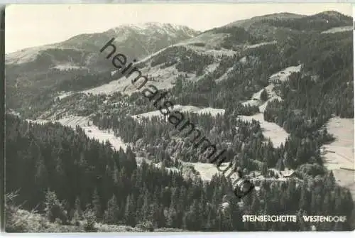 Westendorf - Steinberghütte - Foto-Ansichtskarte