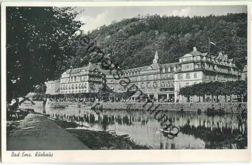 Bad Ems - Kurhaus - Foto-Ansichtskarte - Verlag Foto Feuerstake Bad Ems